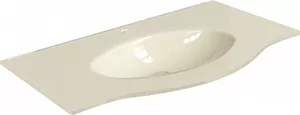 Раковина для тумбы Caprigo (1018x470) стеклянная, магнолия OW15-1314-R800