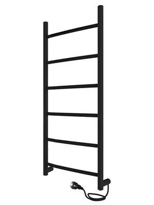 Полотенцесушитель Indigo б/п (electro) 700х300 (скр.монт, унив.подкл) черный муар LCAE70-30BRR