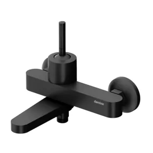 Смеситель DAMIXA для ванны/душа, поворотный излив, черный 291000300