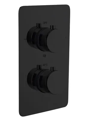 Смеситель Boheme 135-3-B для ванны/душа, встраиваемый, на 3 потребителя, черный