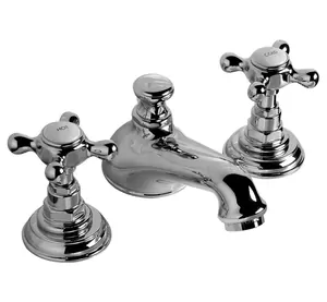 Смеситель для биде Devon&Devon UTAU912CR на три отверстия, донный клапан, цвет: хром