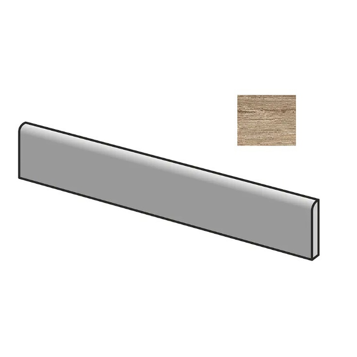 Sant Agostino Yorkwood CSABYOWA60 Battiscopa Walnut 7,3x60 матовая