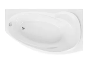 Ванна акриловая Aquanet 170х90 правая асимметричная, без гидромассажа, без обвязки 203989