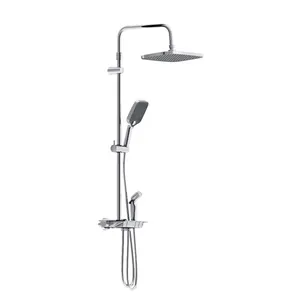 Душевая система Damixa Gala с полкой и гигиеническим душем, цвет хром 953770000