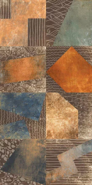 Ethnic Rich Chocolate Decor 60X120 матовая