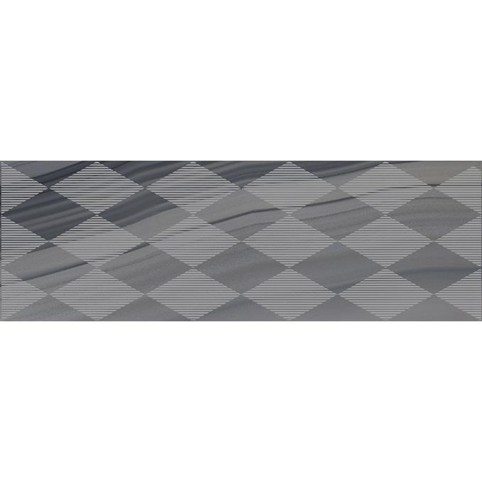 Agat Geo Decor Gray 20x60 глянцевая