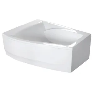 Ванна акриловая Gruppo Treesse 150 V4251sx 1500х1000х550 угловая, левая, каркас, слив-перелив