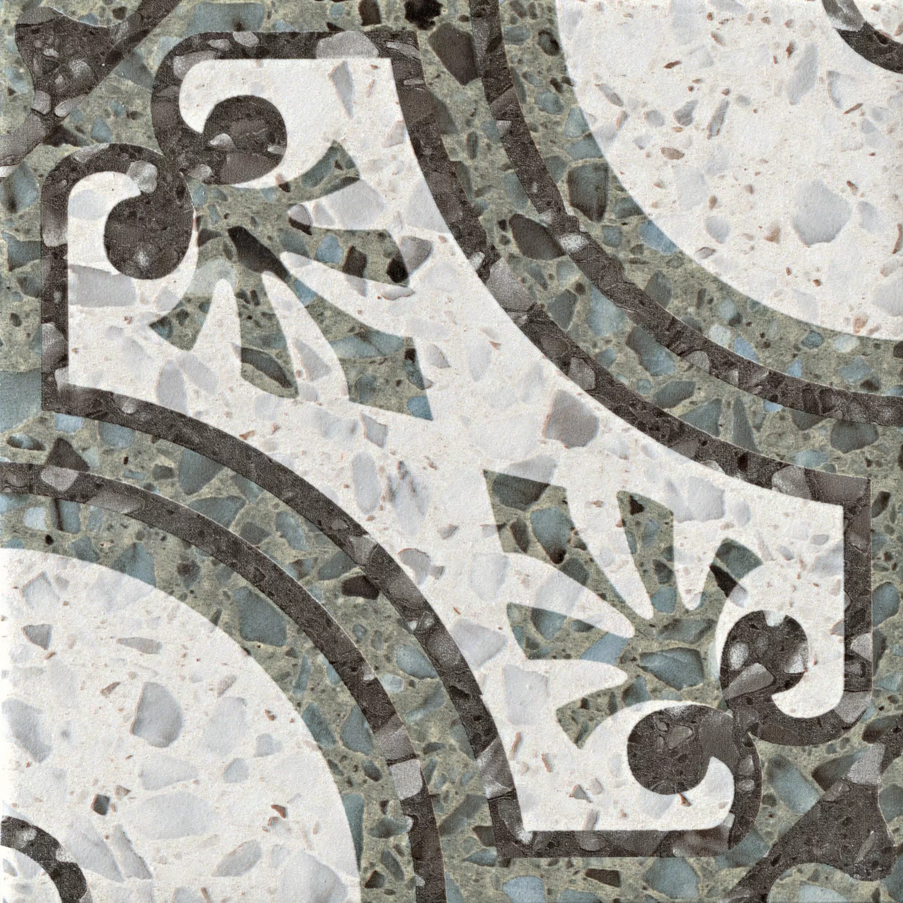 Venezia Naturale Verde La Fenice 20X20 матовая