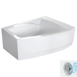 Ванна акриловая Gruppo Treesse 150 V4252dx 1500х1000х550 угловая, правая, гидромассаж 6 форсунок