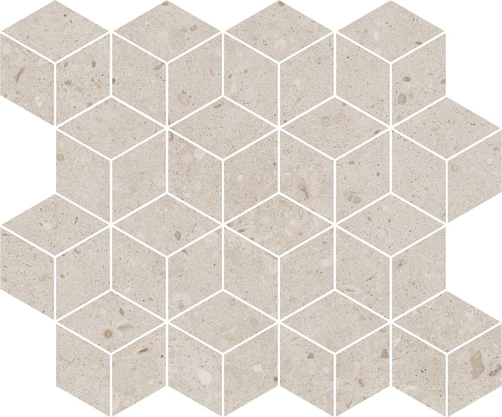 мозаика Риккарди Декор Мозаичный Бежевый Матовый 37.5x45