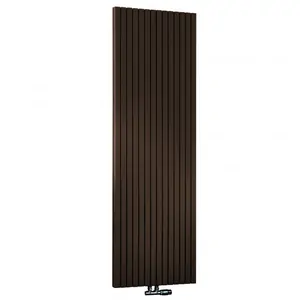 Дизайн-радиатор JAGA H180 L41, 1880Вт, цвет шоколад, TETW1.180041.160/MM/SP