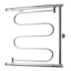 Полотенцесушитель Флагман прямой 600х600 нерж. сталь, боковое подкл