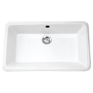 Раковина встраиваемая Devon&Devon ACDS (525х330х180) без отверстий под смеситель,белый