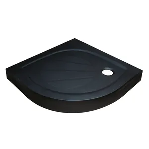 Душевой поддон RAVAK -80 (800х800 мм) черный матовый, арт. XA234401010BM
