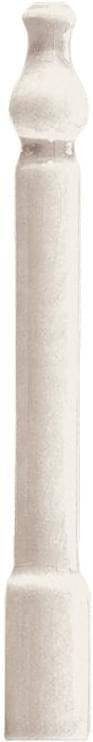 Epoque Angoli Zoccolo Bianco Craquele 2x20