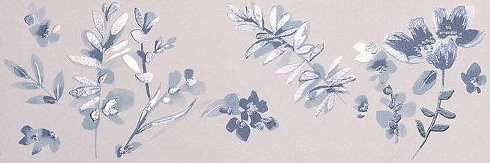декор Deco And More Flower Blue 30.5x91.5