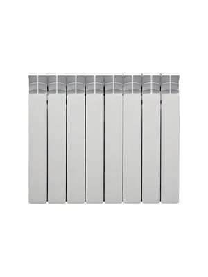 Радиатор алюминиевый Fondital D3 500/100, 8 секций, 1464 Вт, белый