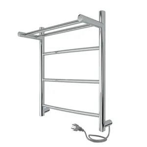 Полотенцесушитель Indigo с/п (electro) 500х400 (скр.монтаж, унив.подкл) полиров.LCAE50-40PR