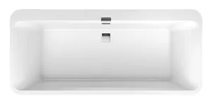 Ванна квариловая Villeroy & Boch SQUARO EDGE 12 (1800х800х595) с панелью и обвязкой UBQ180SQE7PDV-01