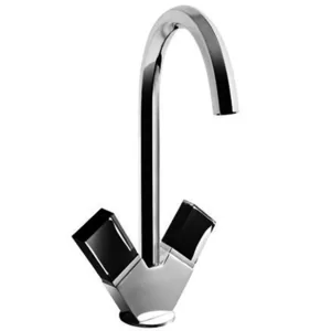 Смеситель Fantini на раковину односекционный с донным клапаном, хром 2902N456SF