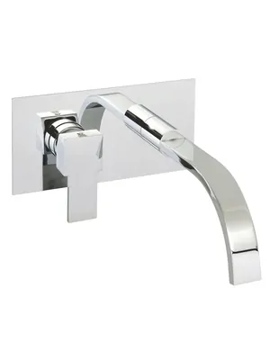 Смеситель для раковины Migliore скрытого монтажа, плоский излив, хром 18777 (ML.KVT-2746.CR)