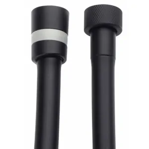 Шланг душевой Bossini Cromolux 1250мм, армированный нейлон, 1/2 , черный матовый A00258B.073