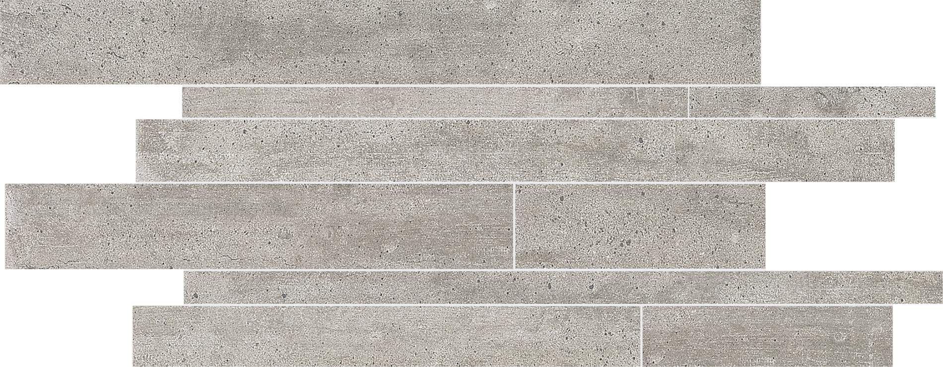мозаика On Square Listelli Sfalsati Cemento Naturale 30x60