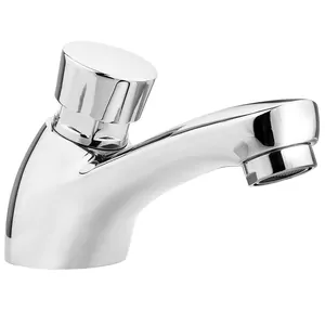 Кран для раковины Paini порционно-нажимной, хром 52CR537