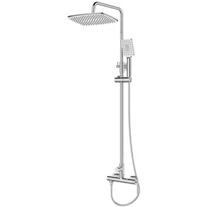 Душевая система BelBagno -DOCM-CRM со смесителем для ванны, верхний и ручной душ, хром