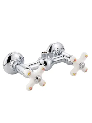 Смеситель для душа Migliore настенный, белый/хром ML.PRO-8838.CR