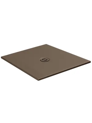 Душевой поддон Azzurra (900х900х20) квадратный, керамика, какао SDPD09009020CC