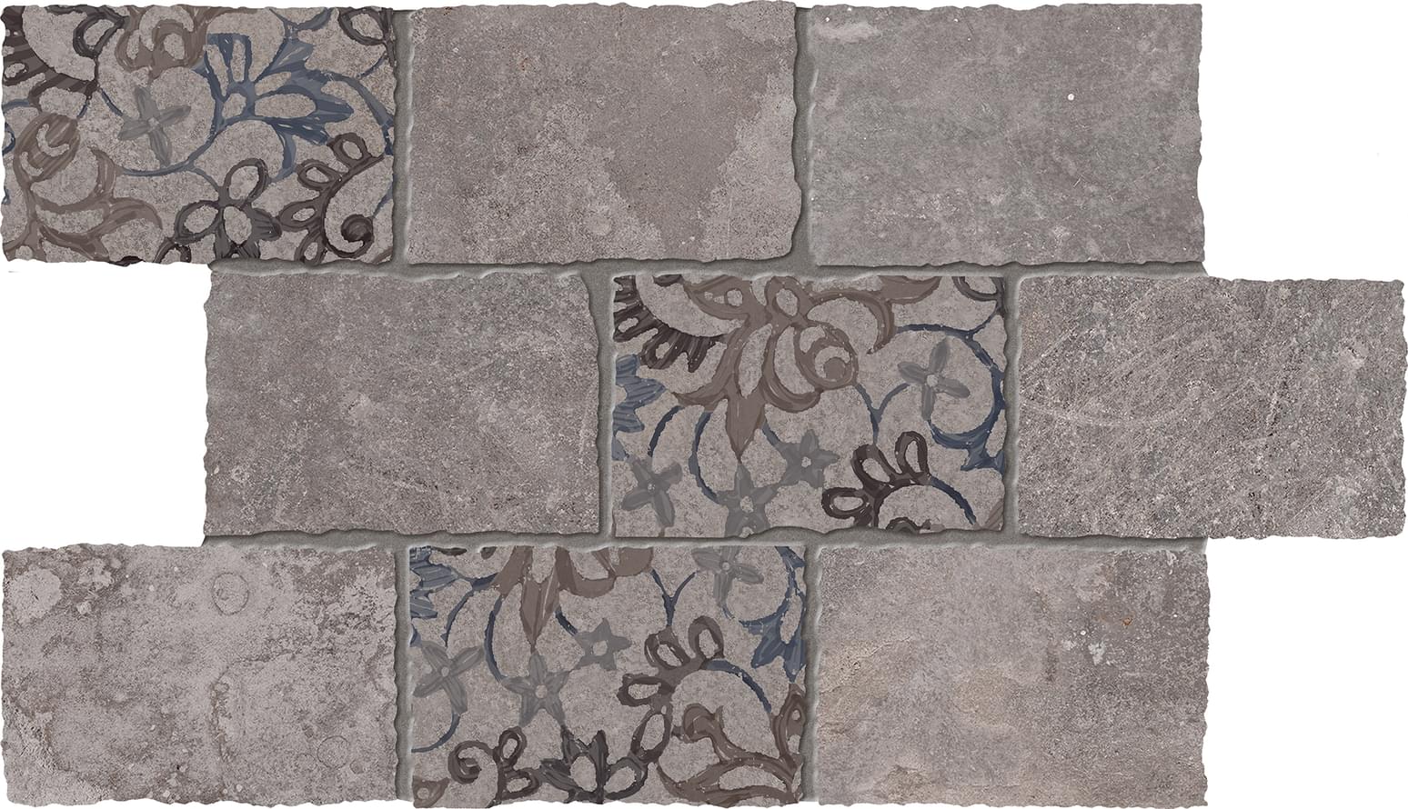мозаика Heritage Mosaico Major Florita Deco Urban 30x45