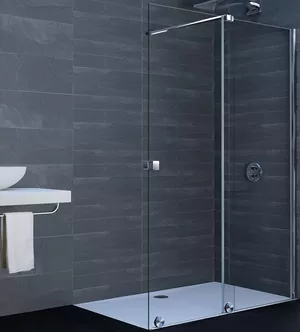 Душевая дверь HUPPE Walk-In 1201-1400х2000 правая, серебро/стекло прозрачное XT0205.069.321