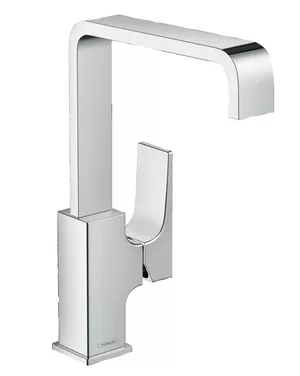 Смеситель Hansgrohe 32511000 для умывальника, однозахватный, клапан push-open, хром