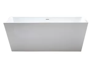 Ванна акриловая Abber (1500х800) отдельностоящая, слив-перелив, белая AB9224-1.5
