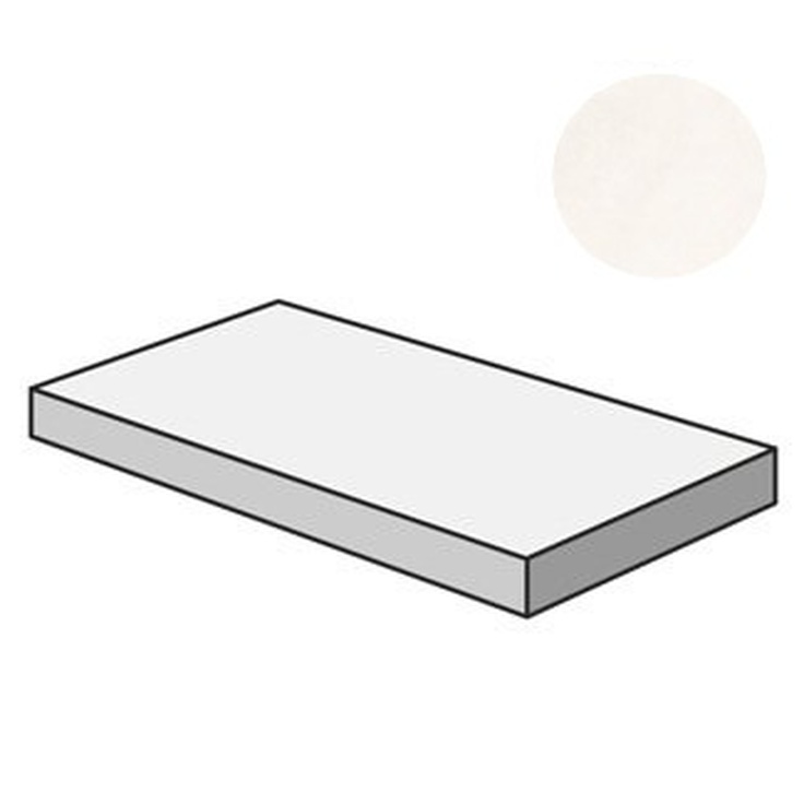 Sant Agostino Sable CSAGASSL12 Gradone Angolare 120 Sx Light 33x120 матовая