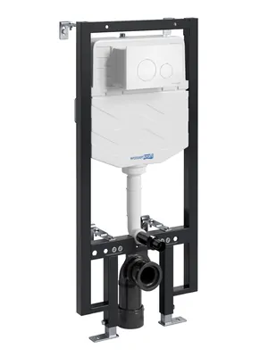 Инсталляция для унитаза WasserKRAFT с клавишей смыва, цвет: белый 56TLT.010.ME.WH02