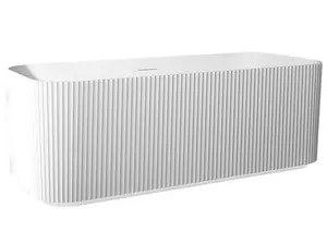 Ванна акриловая Abber (1700х750) отдельностоящая, слив-перелив, белая AB9363-1.7