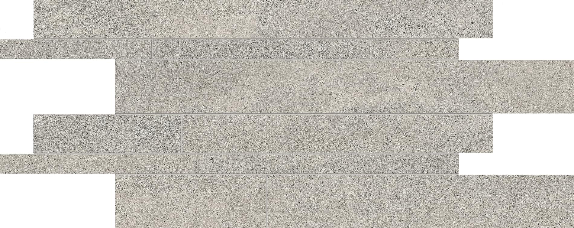 фон Re Play Concrete Listelli Sfalsati Recupero Grey 30x60