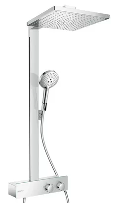 Душевая система Hansgrohe 300 Showerpipe 350 термостат, верхний и ручн.душ,хром 2736200