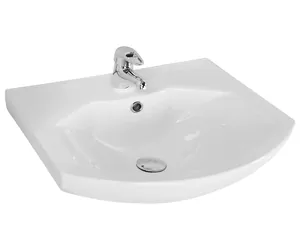 Раковина Aquaton 65 1WH207782 445x650x185 мм, перелив, отверстие под смеситель, белая