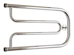 Полотенцесушитель водяной СТИЛЬЕ 320х650, нерж.сталь,боковое подкл., резьба-сгон 1", 00010-3265