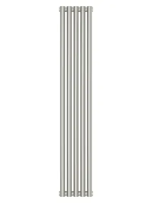 СУНЕРЖА Дизайн радиатор 1200х225 (5 секц) нерж.сталь, универ. подкл., 1/2", 00-0332-1205