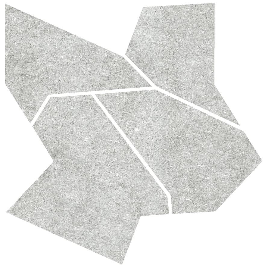 декор Noon Deco Mosaic Grey Soft 60x60