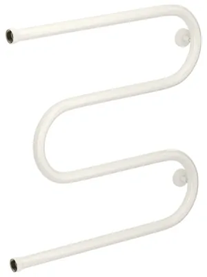 СУНЕРЖА + Полотенцесушитель 600х600 белый, нак. гайка 1"