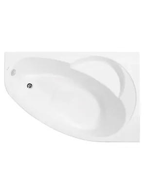 Ванна акриловая VAGNERPLAST 150 R (1500х1000х430) угловая, правая VPBA151FLA3PX-04