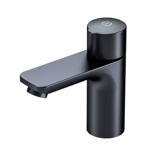 Смеситель AM.PM TouchReel для умывальника, черный F85A02522