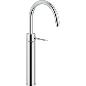 Смеситель NOBILI для раковины, однозахватный, высокий излив, д/к, Eco, хром VE125168/2CR