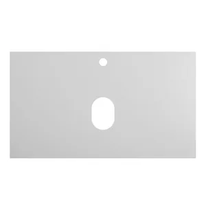 Столешница BelBagno (816x468х11) керамогранит, 1 отв. под смеситель, Bianco Opaco KEP-80-BO