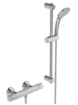 Смеситель для душа Ideal Standard T25 A7203AA термостат, душевой гарнитур, штанга 600мм